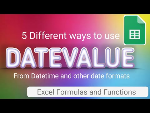 5 Ways to Convert TEXT into DATE Format in excel | DATEVALUE | Excel Formulas and Functions