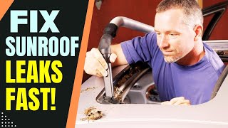 How to Clean Sunroof Drain Fast (No Mechanic Needed)