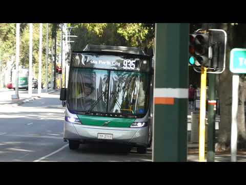Transperth Volvo B7RLE (Volgren Optimus) TP2717 @ St Georges Tce & Victoria Av,Perth CBD