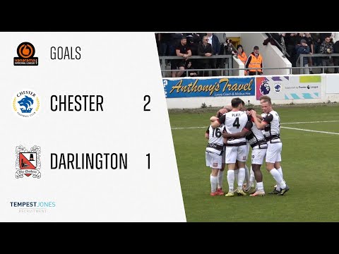 Goals: Chester 2-1 Darlington - National League North