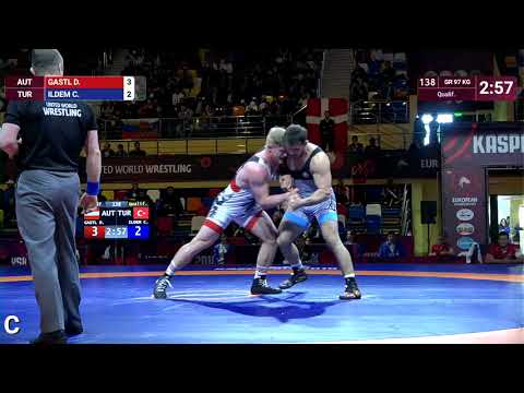 Qual. GR - 97 kg: D. GASTL (AUT) v. C. ILDEM (TUR)
