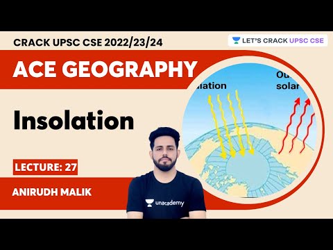 Ace Geography | L27 Insolation | Anirudh Malik | Let's Crack UPSC CSE