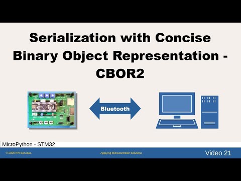 Serialization with Concise Binary Object Representation - CBOR2