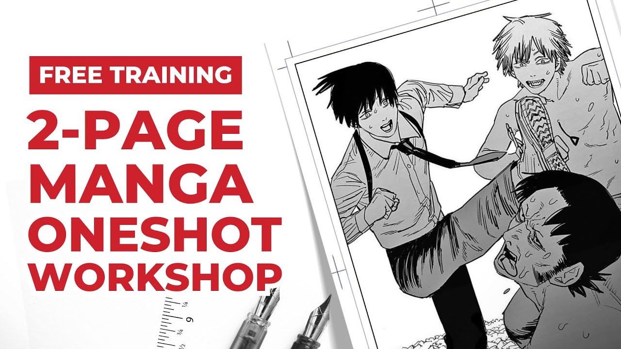 Get PRO Feedback on your Manga Oneshot | FREE 2-Page Manga Workshop