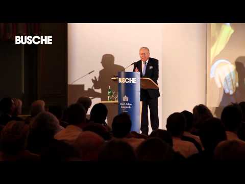 15. BUSCHE Gala - Laudatio von Heinz Horrmann