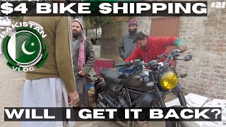 I paid $4 USD to ship a $10,000 Ducati motorbike - Only in Pakistan