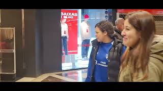 C. C. 4 Caminos en la C. / Ramón y Cajal (A Coruña) 21/01/2023.