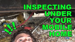 How To Inspect A Mobile Home From Below?