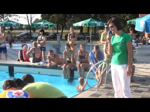 Lotmerk na vodi - Zabavne kopališke igre v Ljutomeru