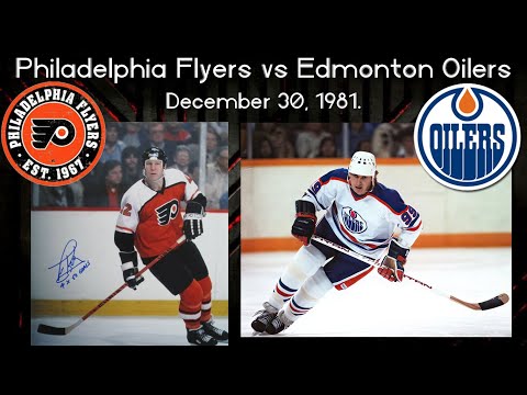 19811230 Edmonton Oilers vs Philadelphia Flyers