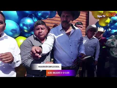 Inauguración Del Complejo social .Corte de Cinta Simbólica Aldea Malacate Tajumulco San Marcos