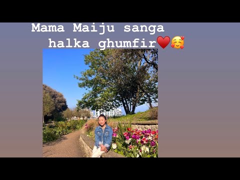 Ajako Ghumfir With My Mama Maiju ani Nani.. Sathma Ice-Cream khadai + Fox 🦊 ni dekhey😳😂