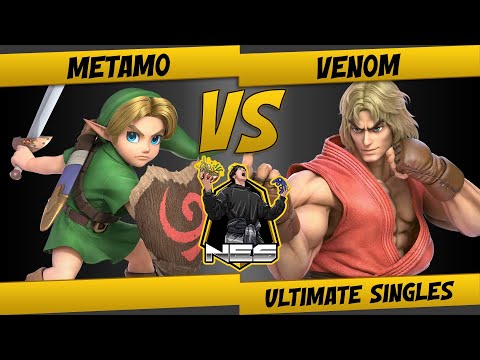 NES: Into the empire -  Metamo (Young Link) Vs. Venom (Ken) SSBU Ultimate Tournament