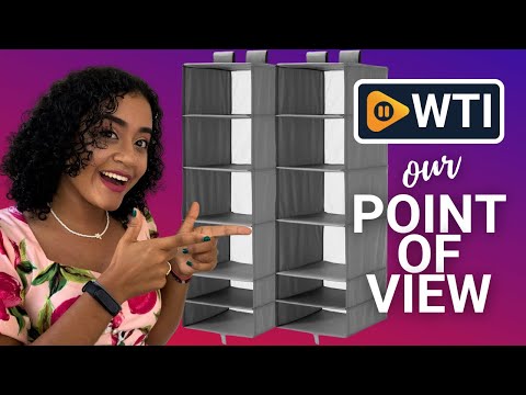 Ikea Skubb Hanging Clothes Closet Storage Organizer Rack Black - WTI product video review