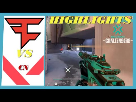 Faze Clan vs CN | All HIGHLIGHTS | VCT 2022 NA Stage 1 Challengers - Open Qualifier 1.