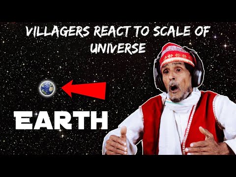 Villagers React To Scale Of Universe ! Tribal People React Universe Is Way Bigger Than You Think