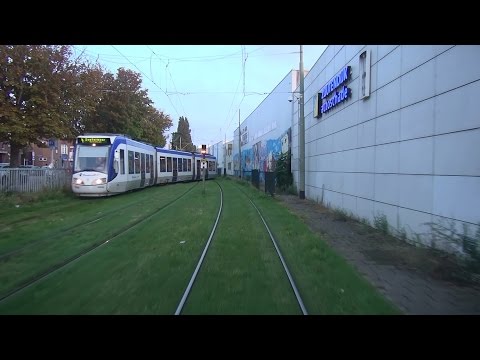 HTM RandstadRail 2 Leidschendam Leidsenhage - Den Haag Monstersestraat | Alstom RegioCitadis 4028