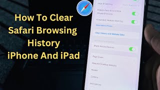 Two Method To Clear iPhone Safari Browser Search History iOS 17 ! Clear safari browser Search iOS 17