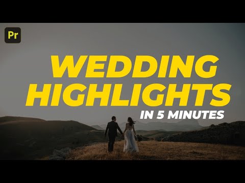 How to Edit Wedding Highlights in Just 5 Minutes