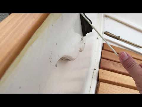 Penobscot 14 ST. JACQUES 25 APR 19 Rudder Control Lines