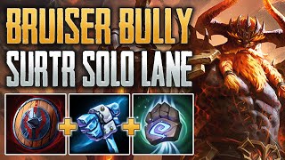 SURTR IS A BULLY! Surtr Solo Gameplay (SMITE Season 10 PTS)