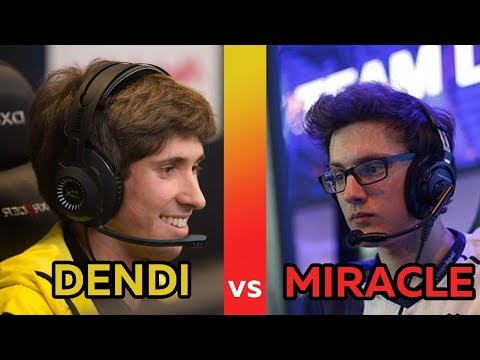 Miracle vs. DENDI! 😈❤️ Miracle попался протимв Dendi! ХАРДКОР!