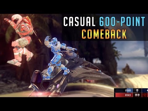 Just Another Casual 600-point Comeback on Halo 5 Warzone!