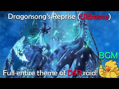 [FFXIV OST] Dragonsong's Reprise (Ultimate) - BGM Only - NIN Melee DPS POV