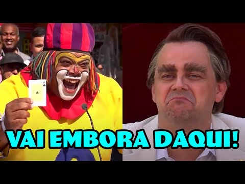 BOLSONABO FICOU IRRITADO COM O PALHAÇO MALUCO!