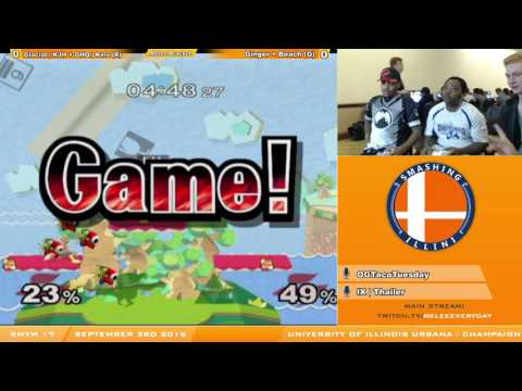 [SMYM 17] Glacial | KJH + GHQ | Kels vs. Ginger + Beach SSBM Doubles