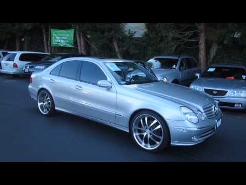 2003 Mercedes-Benz E500, Silver - STOCK# 130207B - Walk around