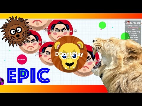 How to Destroy Teams in Agario Solo | Agar.io |