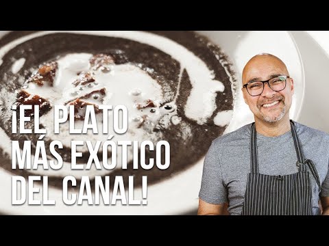 Caraotas negras venezolanas (Versión Crema con leche de coco) - Receta Vegetariana