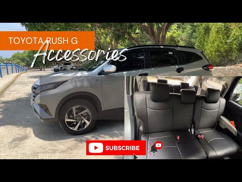 TOYOTA RUSH G / SEAT COVER, BODY KIT, 5D DISH MATTING Installation