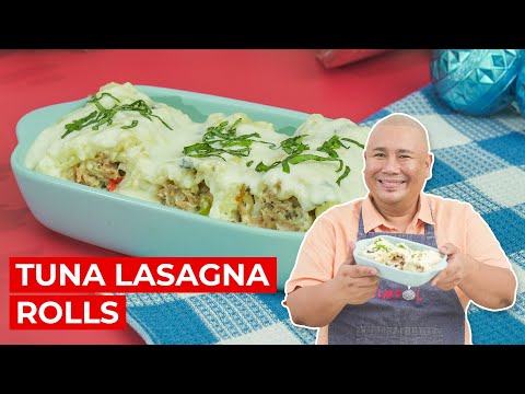 TUNA LASAGNA ROLLS RECIPE