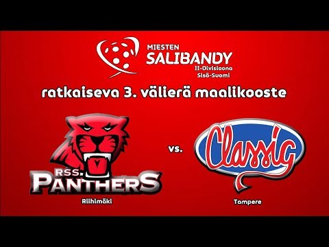 Maalikooste ratkaiseva 3. välierä RSS Panthers vs. Classic 17.3-19