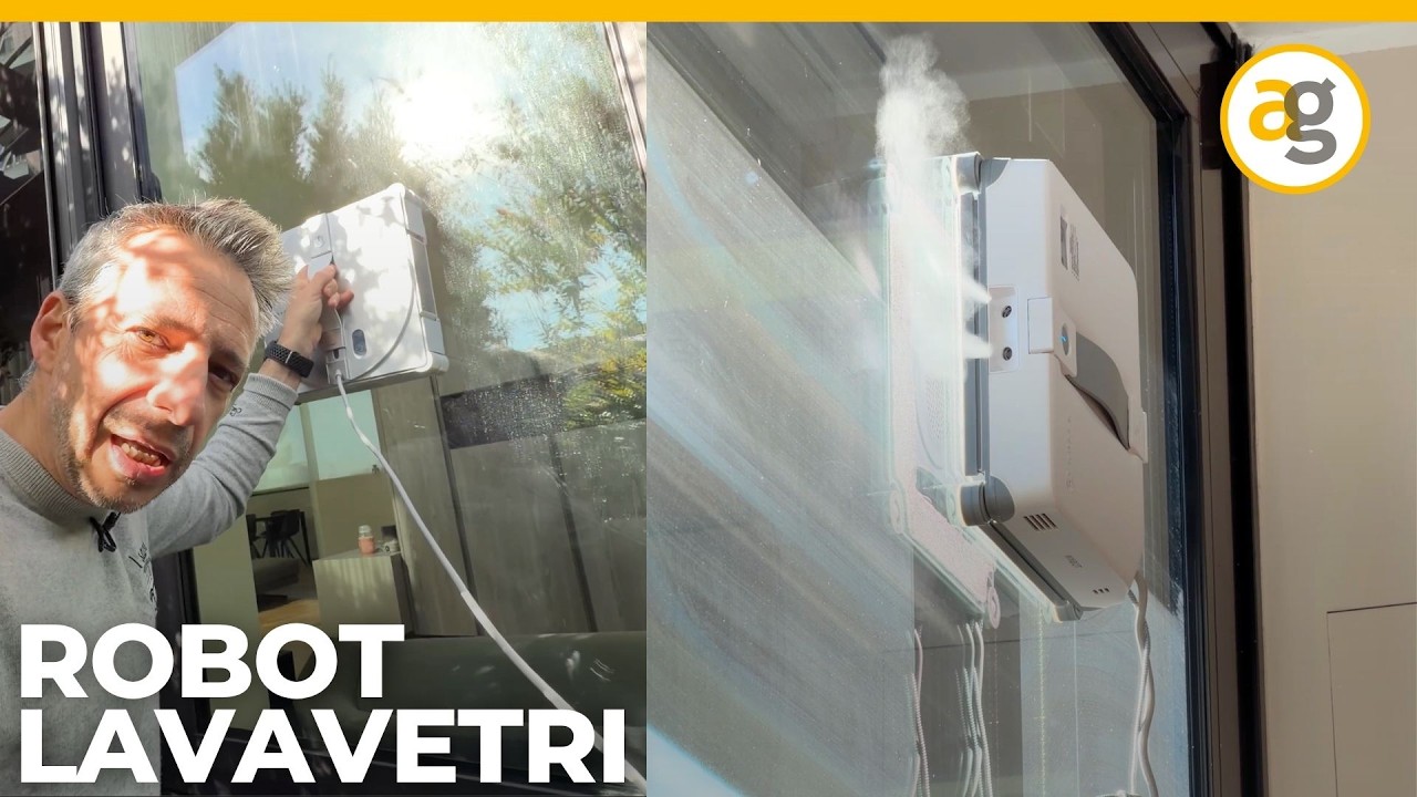 ROBOT LAVAVETRI ZERO SBATTI (Panno AUTOLAVANTE). Recensione ECOVACS WinBot W3 omni e Mini 2