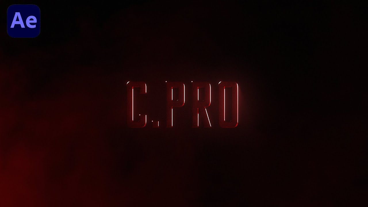 Light Ray Title Reveal – After Effects Template