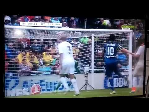 Gol de Sarabia.getafe 1 r.Madrid 3