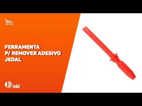 Ferramenta para Remover Adesivo  - Video