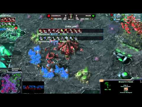 EPIC Nation Wars - Snute vs Major - Deadwing- Starcraft 2 HD polski komentarz