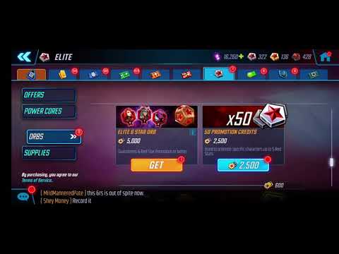 Spiteful red stars. So many mutants!