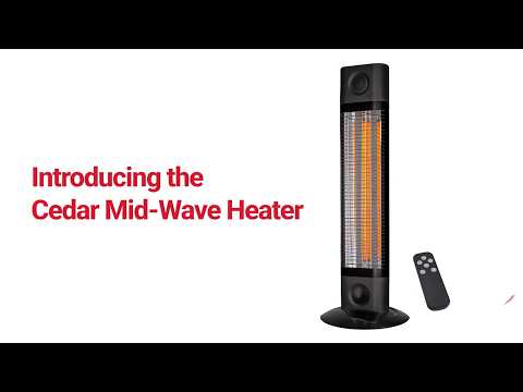 Introducing Cedar Free-Standing Indoor/Outdoor Heater