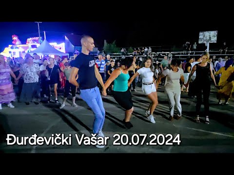 Đurđevički Vašar PRVI DAN - Omladina svjetluca u kolu 💃🥀🎉 - 20.07.2024.