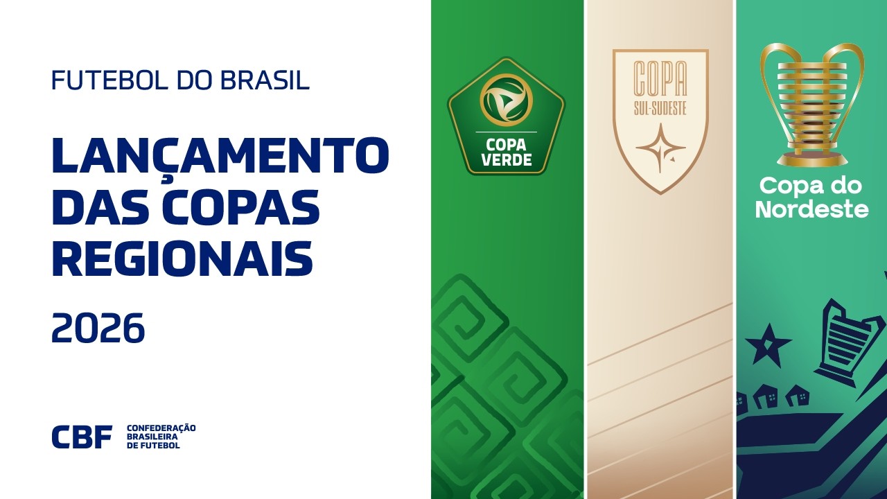 AO VIVO: LANÇAMENTO DAS COPAS VERDE, SUL-SUDESTE E DO NORDESTE