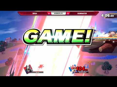 VS Weekly 12/20/18 - Winners R1 - Bruh (Wolf) vs Dominator (Mario/Ridley) - SSBU