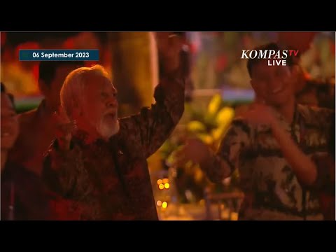 Seru! PM Timor Leste Xanana Gusmao Goyang Lagu Kaka Main Salah di Gala Dinner KTT ASEAN