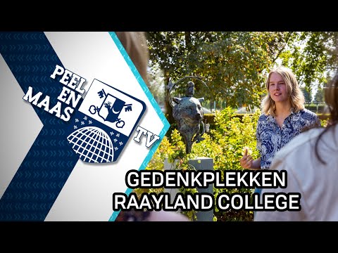 Gedenkplekken op Raayland College - 5 september 2022 - Peel en Maas TV Venray