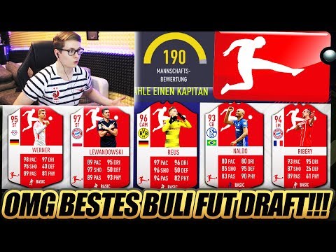 OMG MEIN BESTES BUNDESLIGA FUT DRAFT!! 🔥🔥 FIFA 18 Ultimate Team