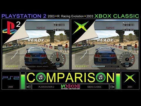 R: Racing Evolution (PlayStation 2 vs Xbox) Side by Side Comparison | VCDECIDE